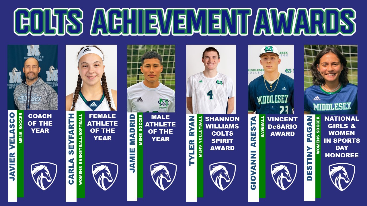 MIDDLESEX COLLEGE COLTS ATHLETICS CELEBRATES HIGHLY SUCCESSFUL 2022-23 SCHOOL YEAR AT COLTS ACHIVEMENT AWARDS BANQUET