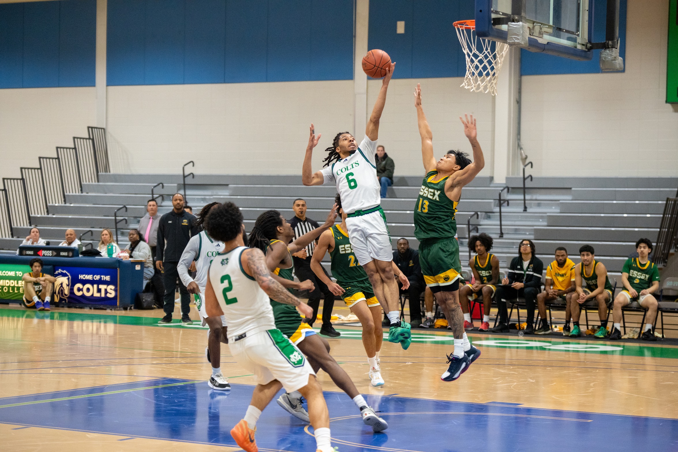 ABDULLAH, DOWNES SET CAREER HIGHS IN 105-93 WIN OVER ESSEX CC